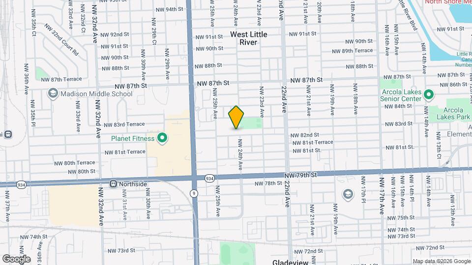 2401 NW 82nd St Map and Location Details