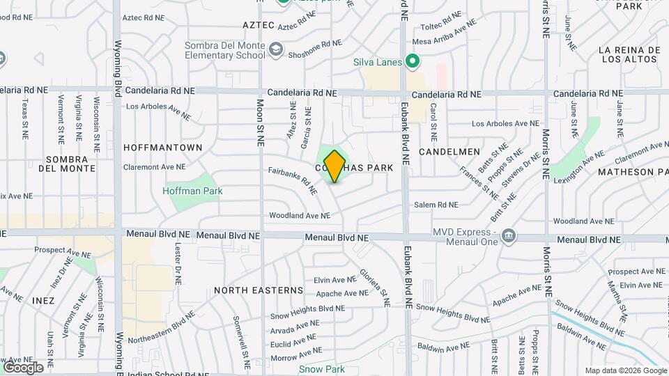 9402 Claremont Ave NE Map and Location Details