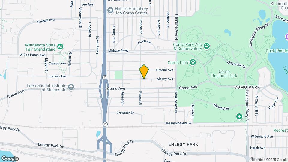 1448 Albany Ave Map and Location Details