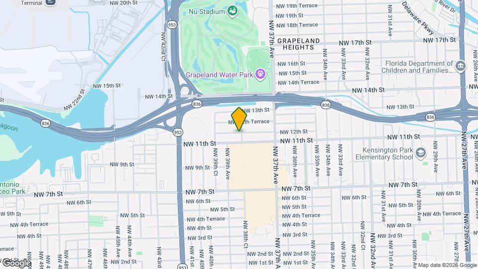 3800 NW 12th St Map and Location Details