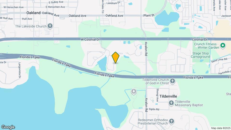 1500 Broken Oaks Drive, Unit 25B Map and Location Details