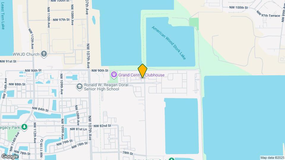 8815 NW 102nd Ct Map and Location Details