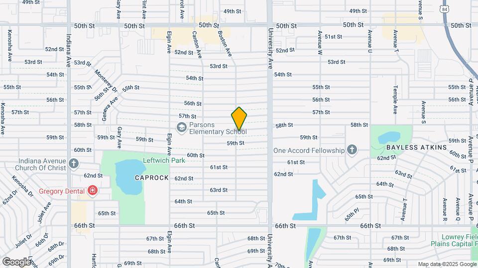 2519 58th St Map and Location Details