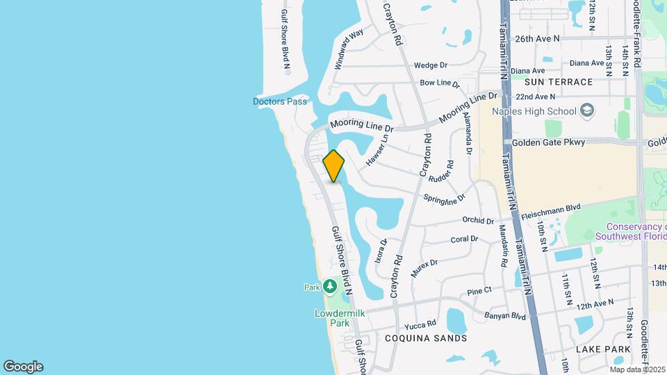 1930 Gulf Shore Blvd N Map and Location Details