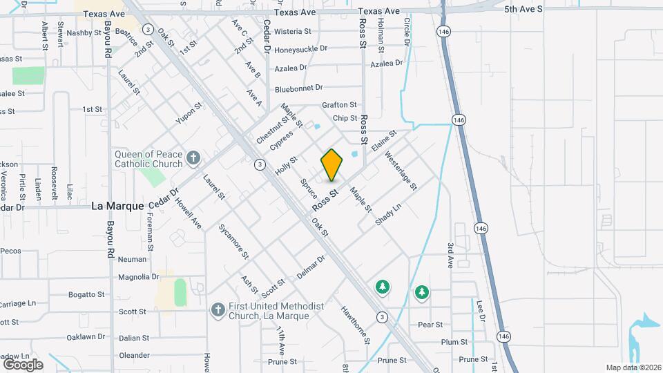 830 Ross St Map and Location Details