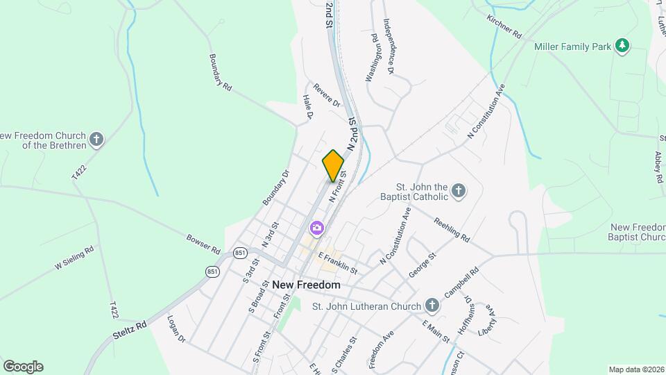 232 N Front St Map and Location Details