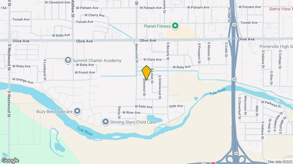 256 Chestnut St Map and Location Details