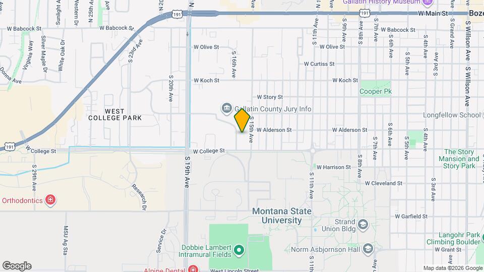 708 S 16th Ave Mapa y Detalles de la Ubicación