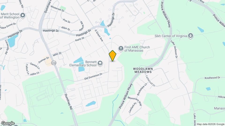 10417 S Grant Ave Map and Location Details