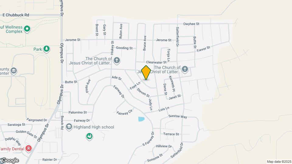 2110 Douglas St Map and Location Details