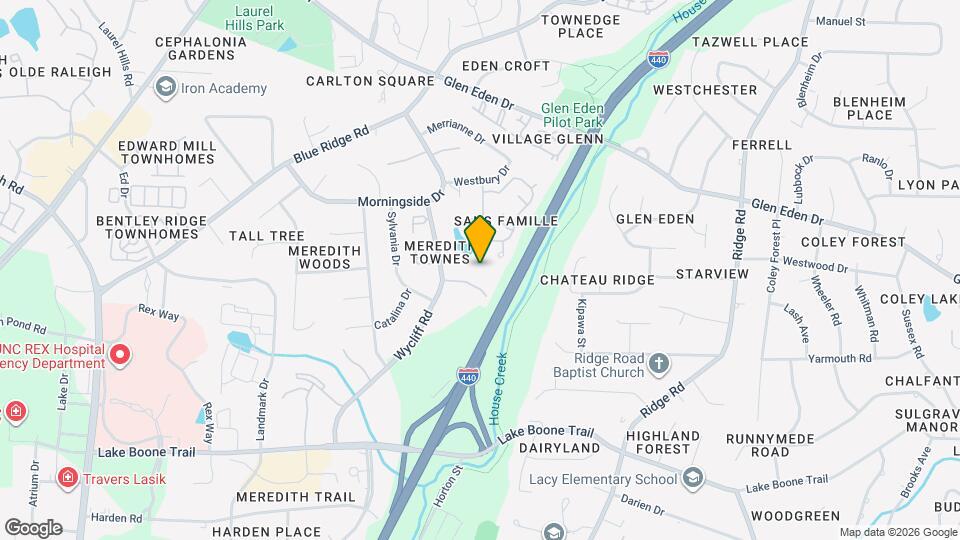 2864 Wycliff Rd Map and Location Details