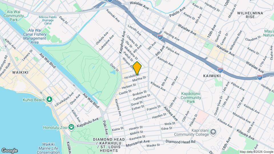 3286 Winam Ave Map and Location Details