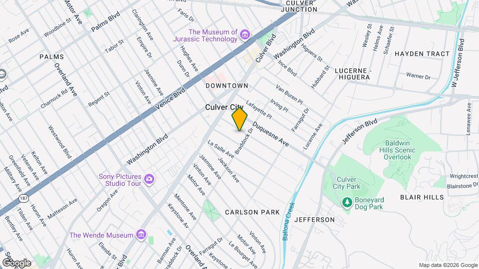 4063 Lincoln Ave, Unit E Mapa y Detalles de la Ubicación