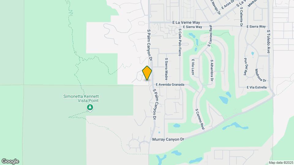 3000 Cahuilla Hills Dr Map and Location Details