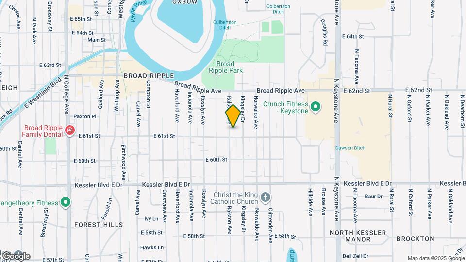 6115 Ralston Ave Map and Location Details