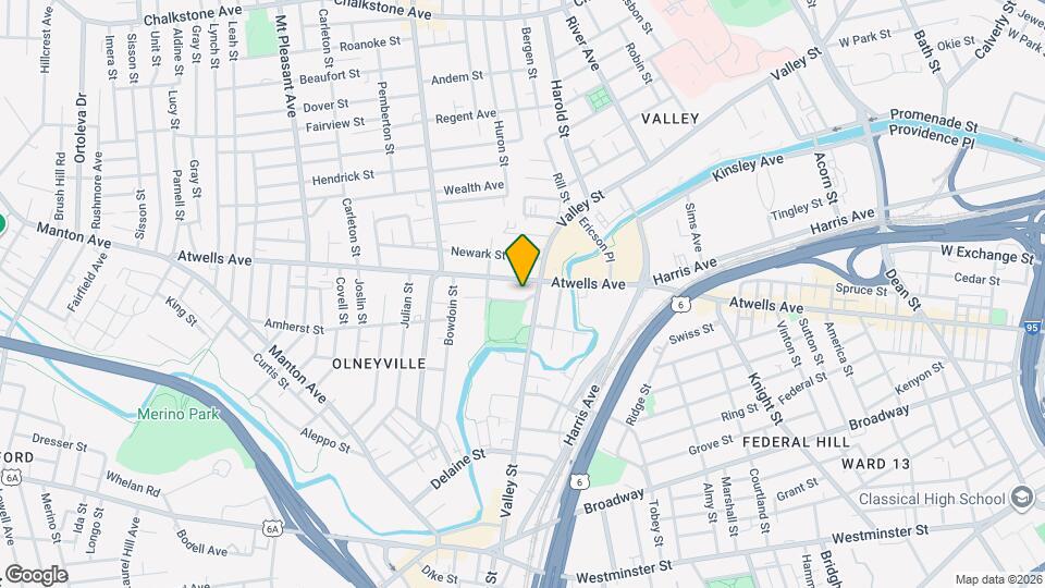 13 Barstow St Mapa y Detalles de la Ubicación