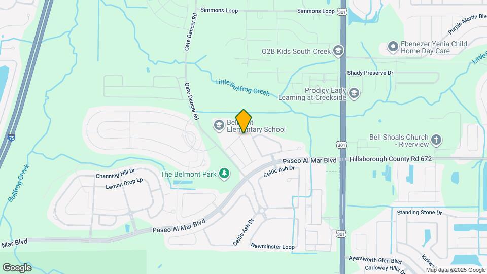 14204 Riva Ridge Pl Map and Location Details