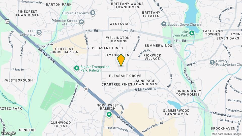 6504 Hammersmith Dr Mapa y Detalles de la Ubicación