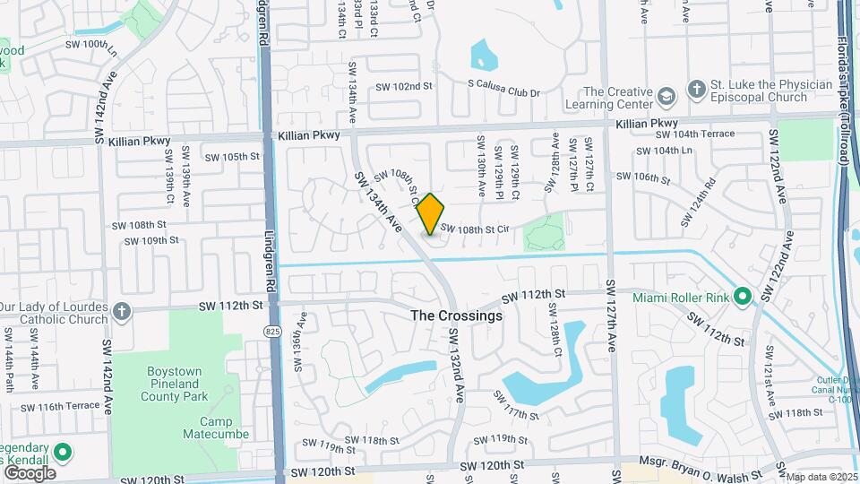 10824 SW 132nd Cir Ct Map and Location Details