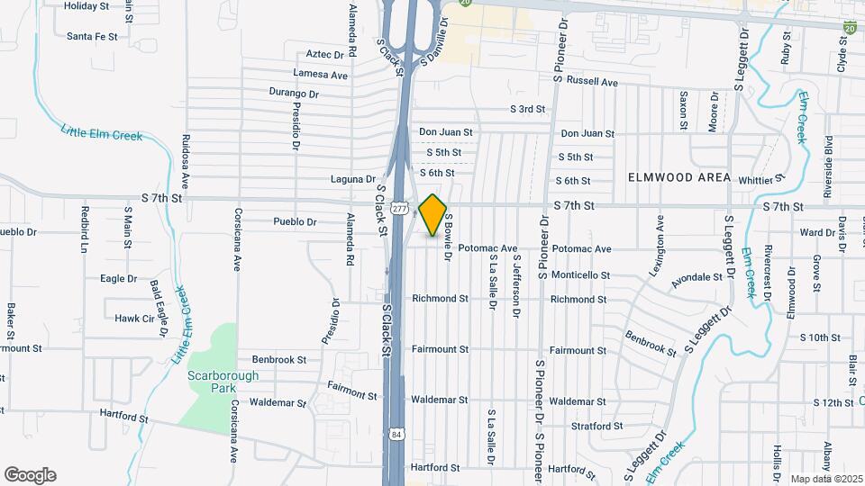 741 S Crockett Dr Map and Location Details