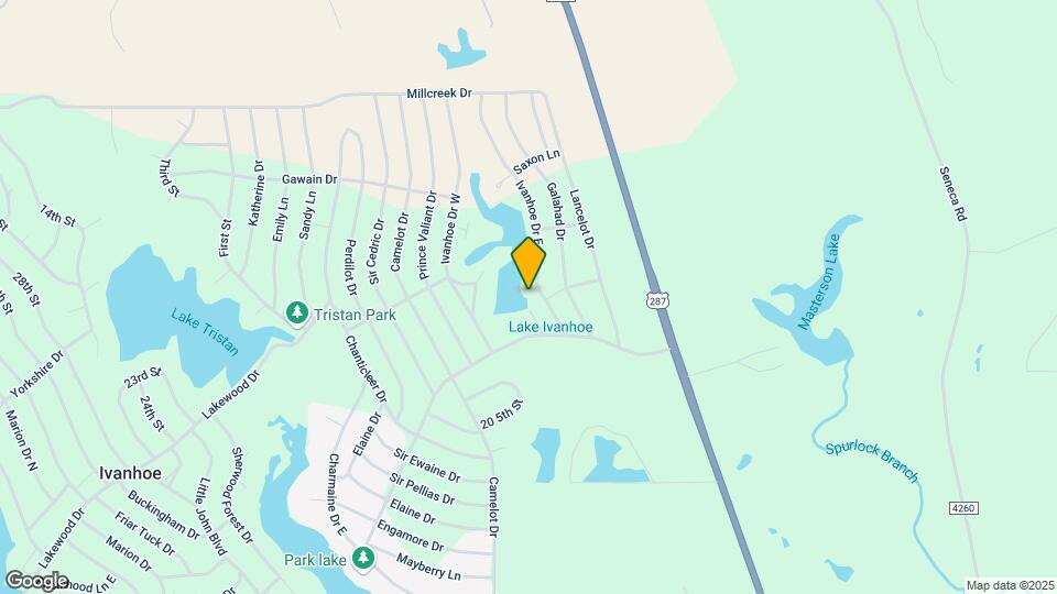 201 Ivanhoe Dr E Map and Location Details