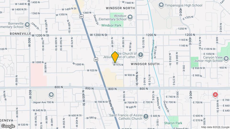 177 W 975 N, Unit 177 Map and Location Details