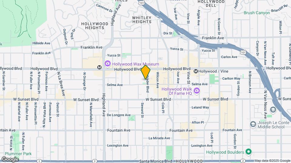 1611 Schrader Blvd Mapa y Detalles de la Ubicación