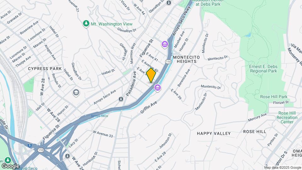 245 E Ave 38 Map and Location Details