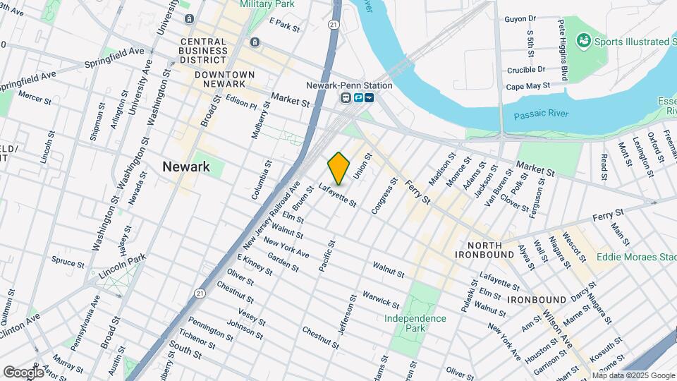 175 Lafayette St Map and Location Details