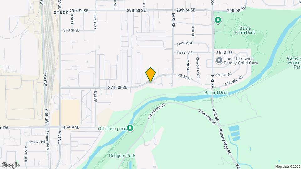 802 37th St SE Map and Location Details