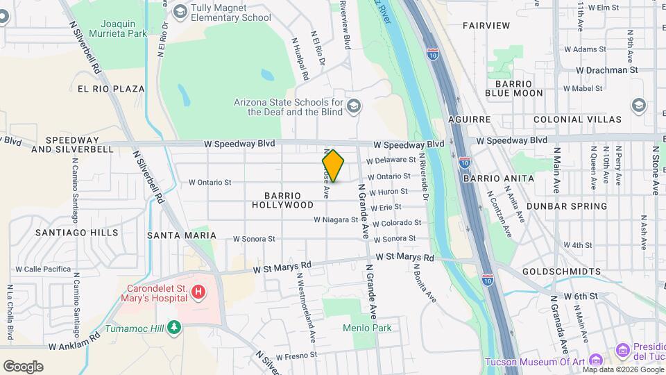 1235 W Ontario St Map and Location Details