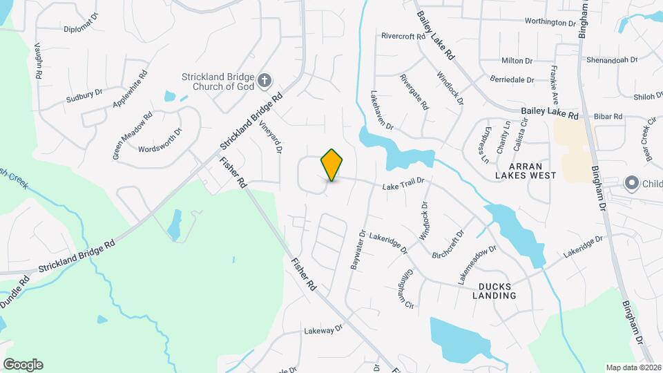 6263 Lake Trail Dr Map and Location Details