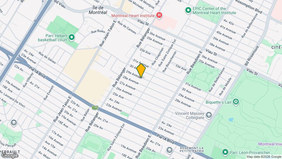 6756 29E Av Map and Location Details