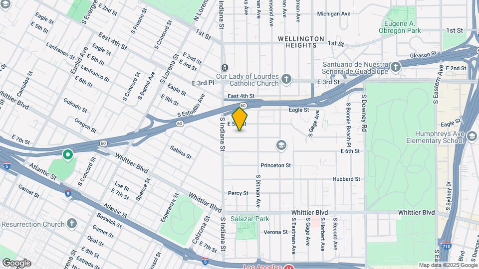 3641 Lanfranco St Mapa y Detalles de la Ubicación