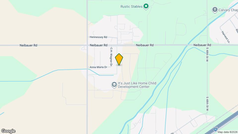 2522 Hunter Hall St Map and Location Details