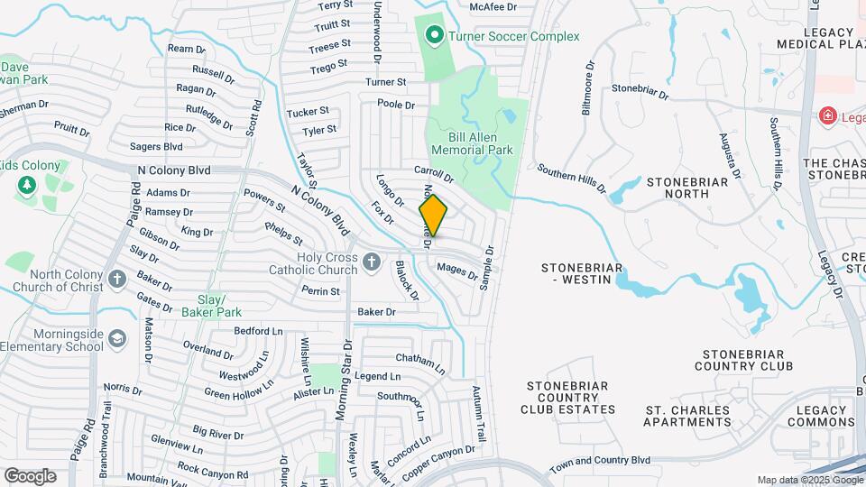 5901 Fox Dr Map and Location Details