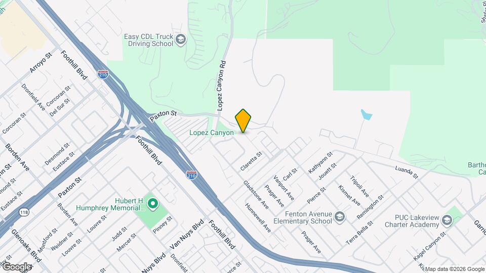 11889 Wheeler Ave Map and Location Details