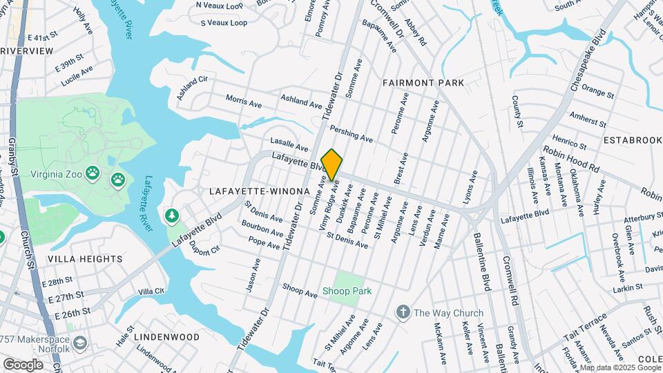 3121 Vimy Ridge Ave Map and Location Details