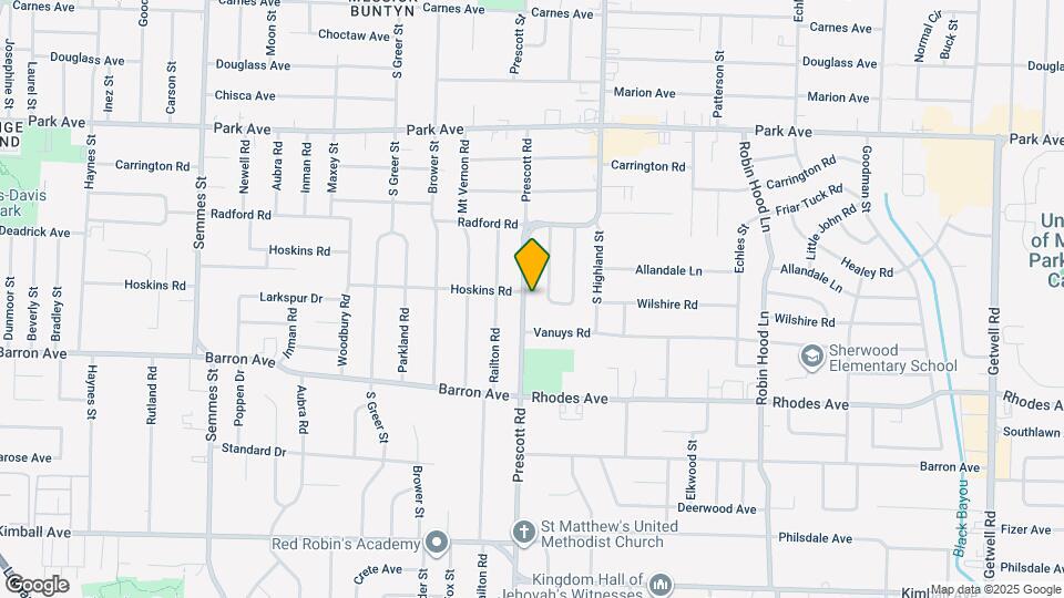 1074 S Prescott St Map and Location Details