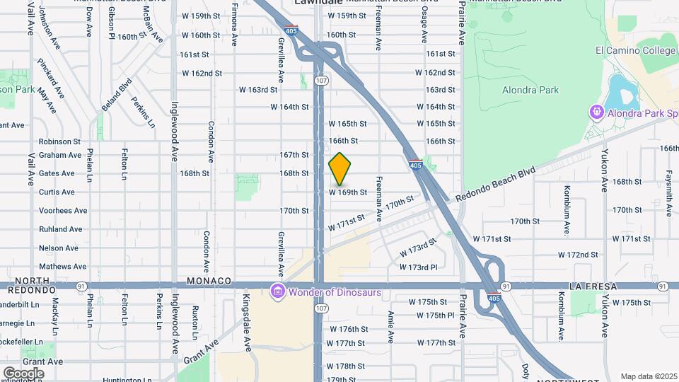 4341 W 169th St Map and Location Details