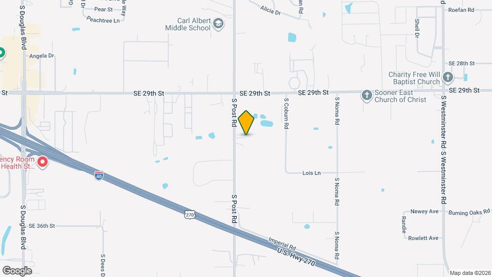 3300 S Post Rd Map and Location Details