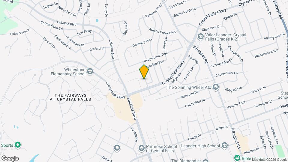 1913 Overland Dr Map and Location Details