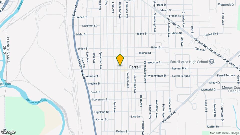 704 Hamilton Ave Mapa y Detalles de la Ubicación