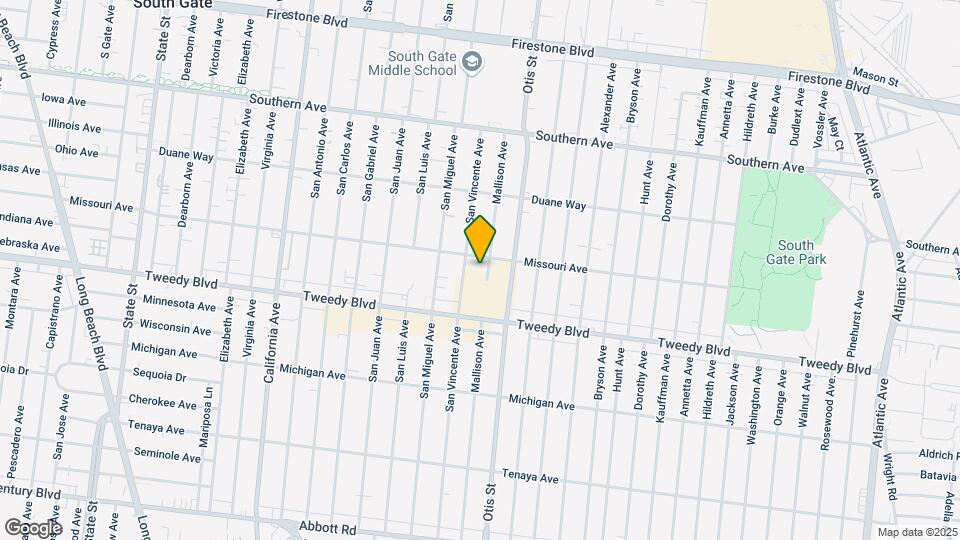 9723 Mallison Ave Mapa y Detalles de la Ubicación