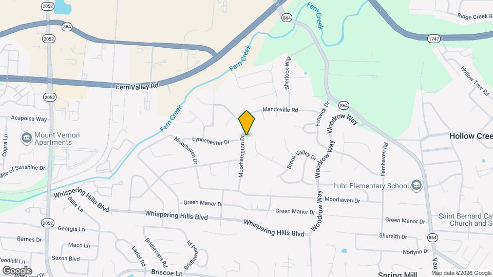 6613 Moorhampton Dr Map and Location Details