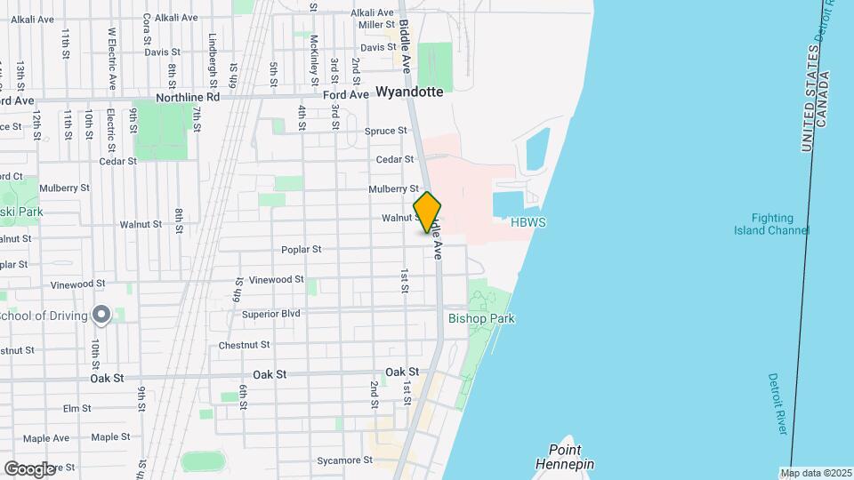 82 Poplar St Map and Location Details