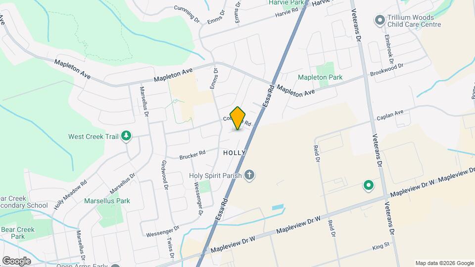 91 Coughlin Rd Map and Location Details