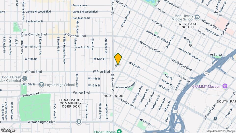 Hollywood Parkview Apartments Map and Location Details