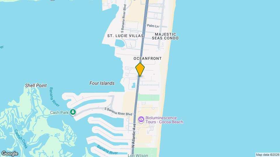 3180 N Atlantic Ave Map and Location Details