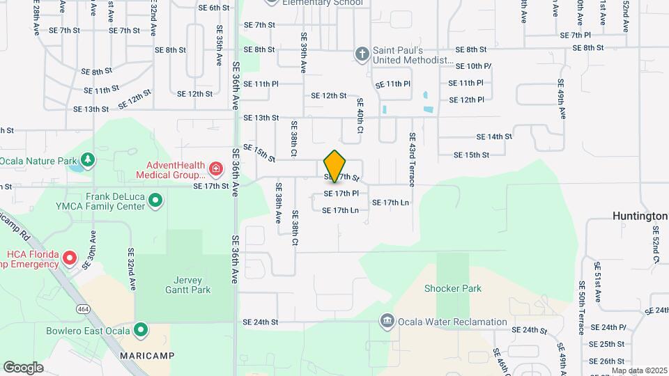 3963 SE 17th Pl Map and Location Details